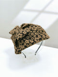 The Marvelous Mrs.Maisel Same Style Vintage 1950S Bow Embroidered Half-Hat